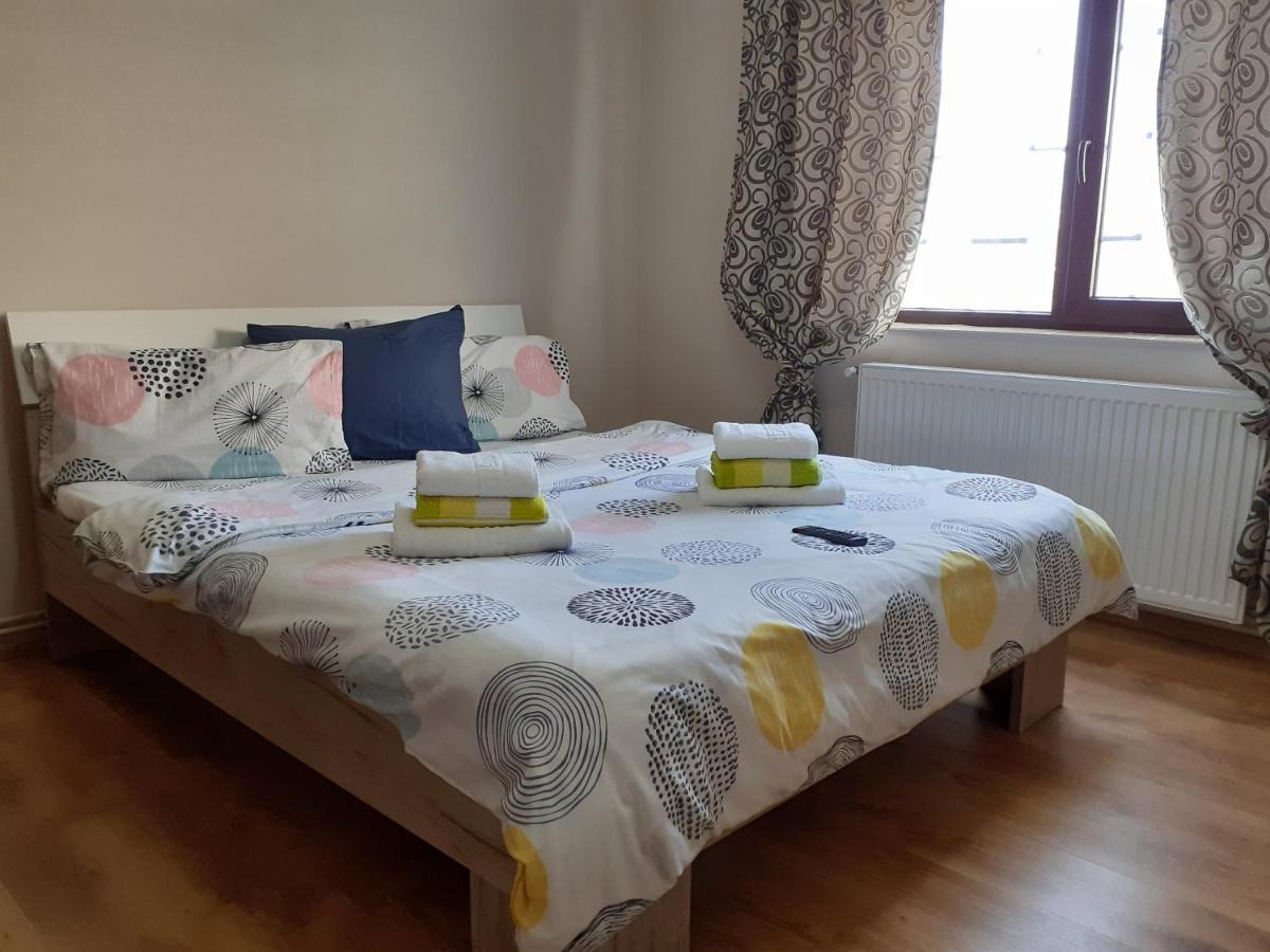 Apartament Cristina Cu Doua Dormitoare & Balcon & Parcare Proprie Onesti Buitenkant foto
